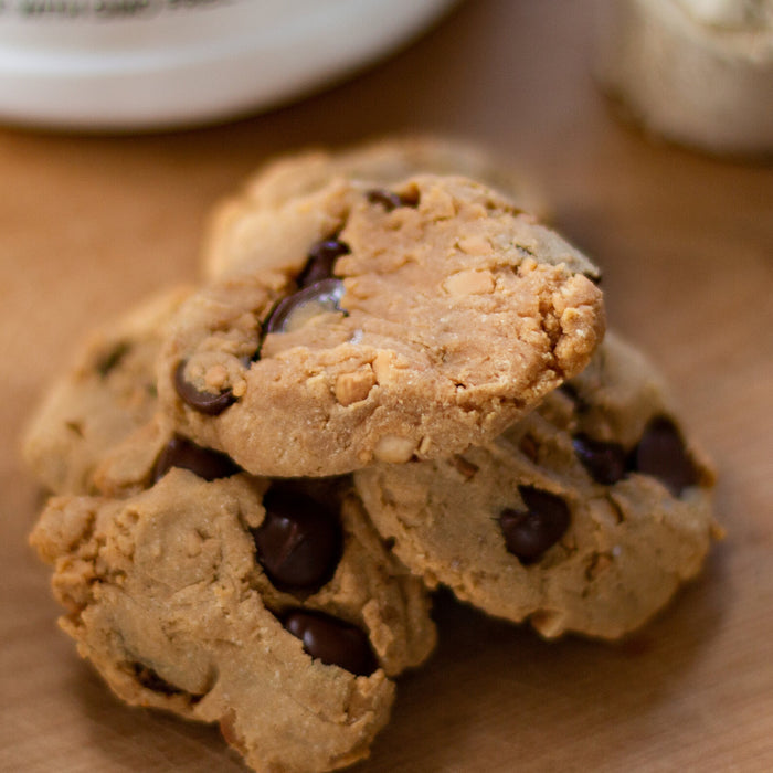 Gluten-Free Chocolate Chip Protein Cookies