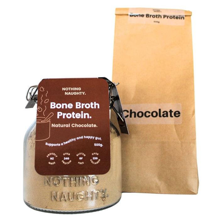 Bone Broth Protein Powder - 500g Refill Bag