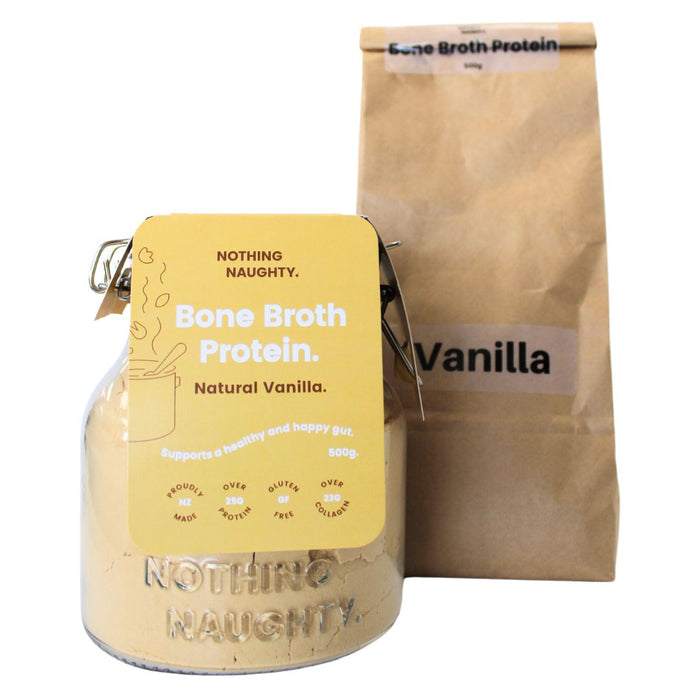 Bone Broth Protein Powder - 500g Refill Bag